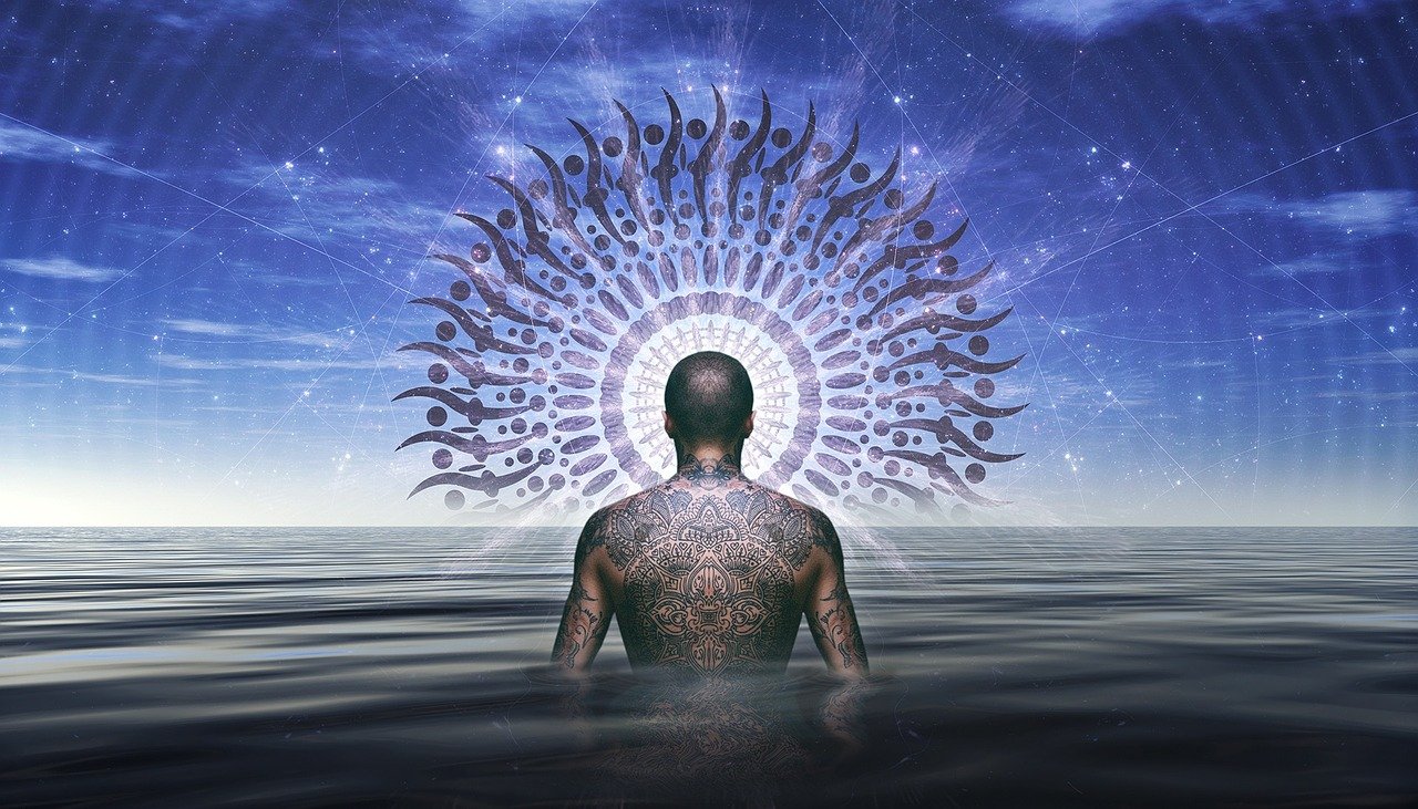 a spiritual picture for a spiritual advertising platform